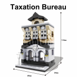 mini street building blocks toy set Taxation Bureau DE026523